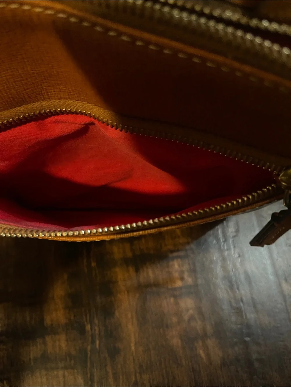 Dooney & Bourke Crossbody Bag - Tan/Camel Color - Picture 3 of 6